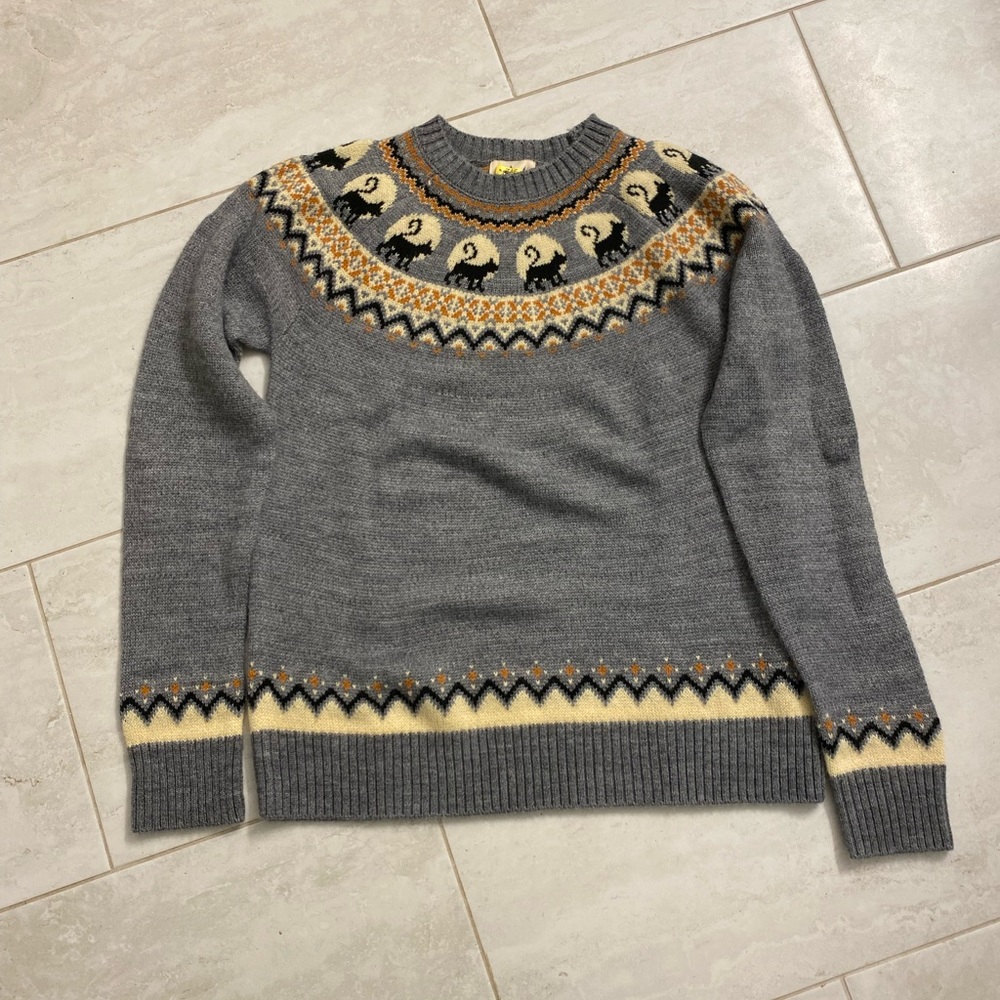 Halloween cat sweater